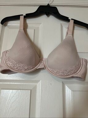 Vanity Fair Soft Blush Lace-Trim T-Shirt Bra